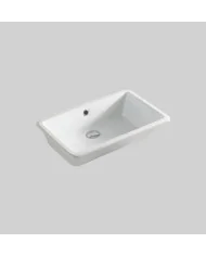 Artceram Gea 54 biała umywalka podblatowa GEL001