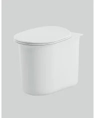 Artceram Chic miska WC stojąca 38x53 biała CHV002