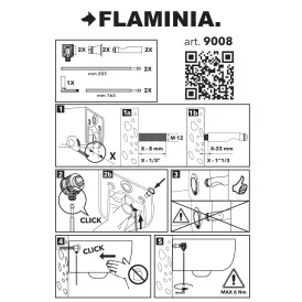 Mocowanie do AP118 i AP118G FLAMINIA