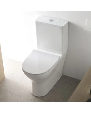 Bathco Sidney kompakt WC z deską i systemem spłukującym 4555