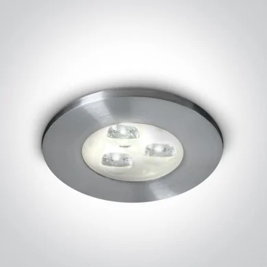 One Light Peja oprawa do wbudowania wpust LED chrom 10103NP/AL/W/35