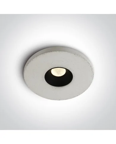 One Light Linu oprawa do wbudowania wpust LED 4,5W cement 10104M/W