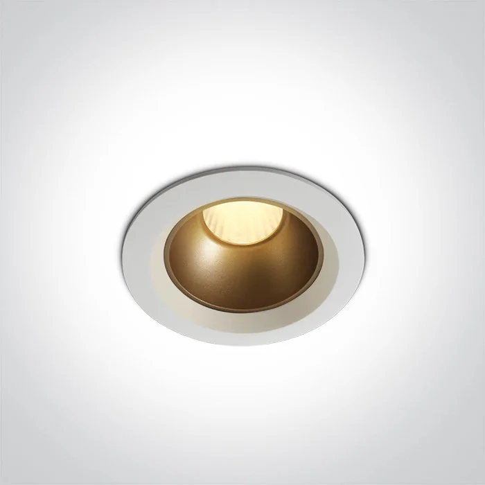 One Light Marla oprawa do wbudowania wpust LED 7W biały 10107Z/W/W