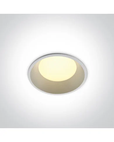 One Light Stegna oprawa do wbudowania wpust LED 9W biały 10109FD/W/C