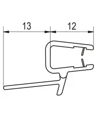 Ronal SanSwiss USZCZELKA 51402 LG 897 MM PURR3 R50 PRAWA 51402.P3.50D