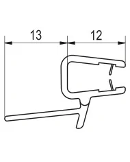 Ronal SanSwiss USZCZELKA 51402 LG 897 MM PURR3 R55 LEWA 51402.P3.55G