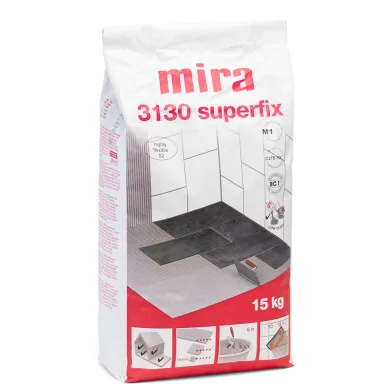 Klej do płytek Mira 3130 Superfix 15 kg