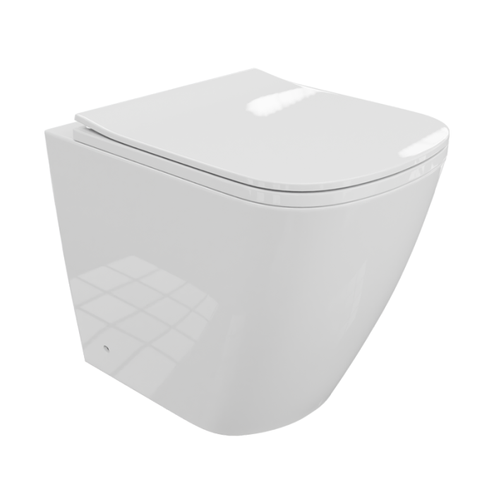 Lavita Tyber miska WC stojąca z deską 35x51 5900378332572