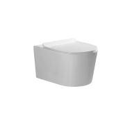 Emporia Nox 2.0 miska WC z deską slim 53x36 wisząca biały połysk ABD02