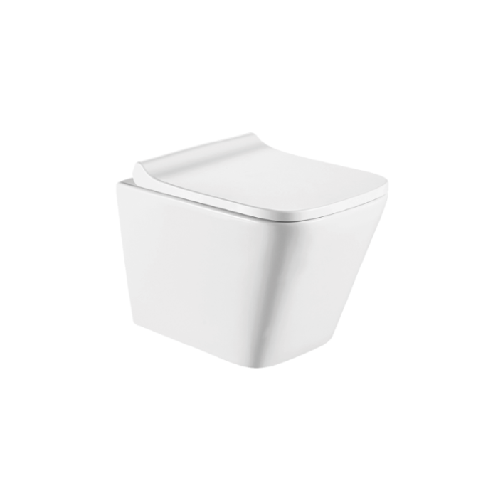 Emporia LEX 49 miska WC z deską wolnoopadającą 49x34 biały połysk LT-052E-R