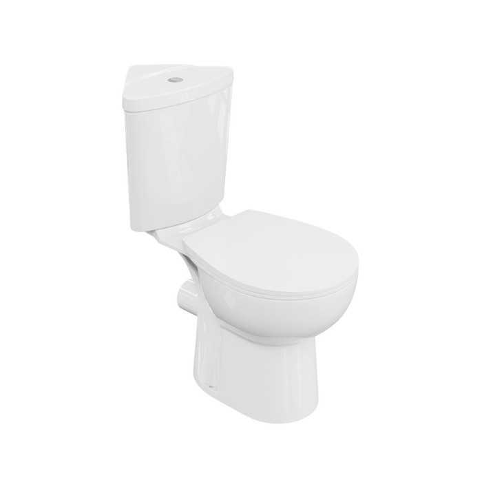 Lavita Bartolini kompakt WC narożny 36x75 biały