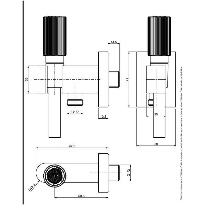 Fima Switch On zestaw natryskowy ścienny chrom F5975CR