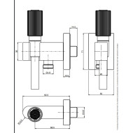 Fima Switch On zestaw natryskowy ścienny chrom F5975CR