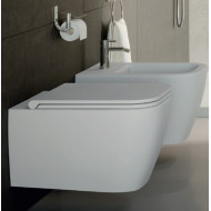 Excellent Vertigo Quadra komplet WC z deską 55x36 rimless biały połysk