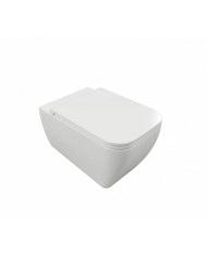 Emporia LEX 49 miska WC z deską wolnoopadającą 49x34 biały połysk LT-052E-R