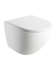 Excellent Vertigo Quadra komplet WC z deską 55x36 rimless biały połysk