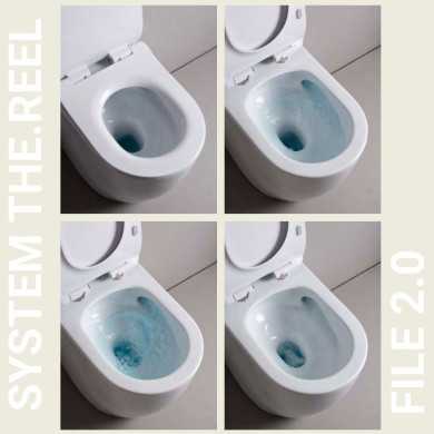 ARTCERAM FILE 2.0 The.Reel miska WC ze spłukiwaniem wirowym 37x52 biały połysk