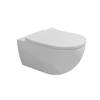 Flaminia App goSilent miska WC wisząca 54x36 biała AP118S