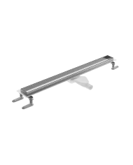 Excellent Stilio odpływ liniowy 60 cm z kołnierzem ruszt do wypełnienia płytką złoty połysk