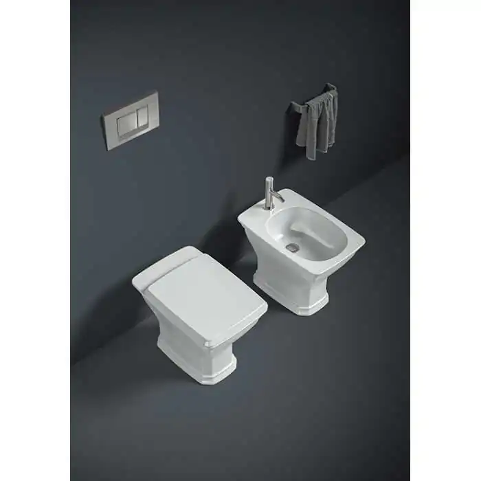 Artceram Civitas miska WC stojąca 36x54 biały połysk CIV003 Kompakty WC