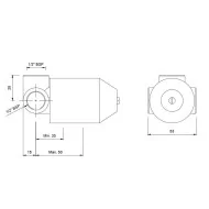 Jaquar element montażowy do baterii podtynkowej ALD-227