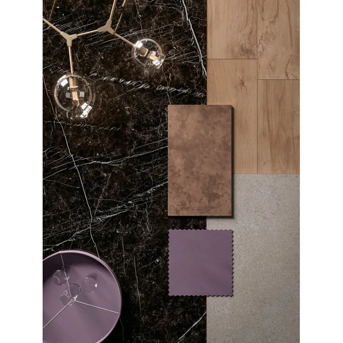 Atlas Plan Nero Marquina Silk 160x320 AJK2