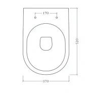 Artceram File 2.0 deska wolnoopadająca sabbia / sand FLA01459 Deski sedesowe