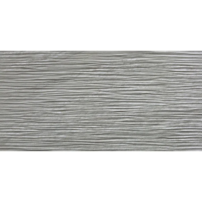 Płytki Atlas Concorde Brave 3D Wave Grey 40x80 10 mm mat 8BDE