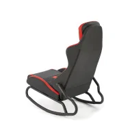 Halmar GAMER fotel gamingowy czarny/czerwony sim racing eco skóra