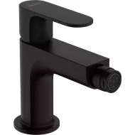 Hansgrohe Rebris S bateria bidetowa z kompletem odpływowym czarna 72210670