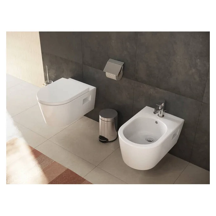 Hansgrohe Rebris S bateria bidetowa z metalowym kompletem odpływowym z cięgłem chrom 72212000