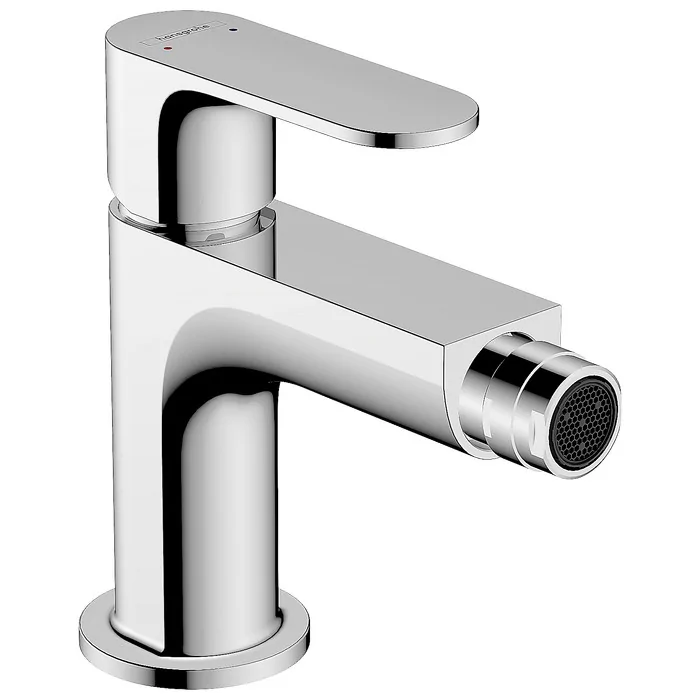 Hansgrohe Rebris S bateria bidetowa z metalowym kompletem odpływowym z cięgłem chrom 72212000