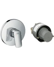 Hansgrohe Rebris S bateria bidetowa z kompletem odpływowym chrom 72210000