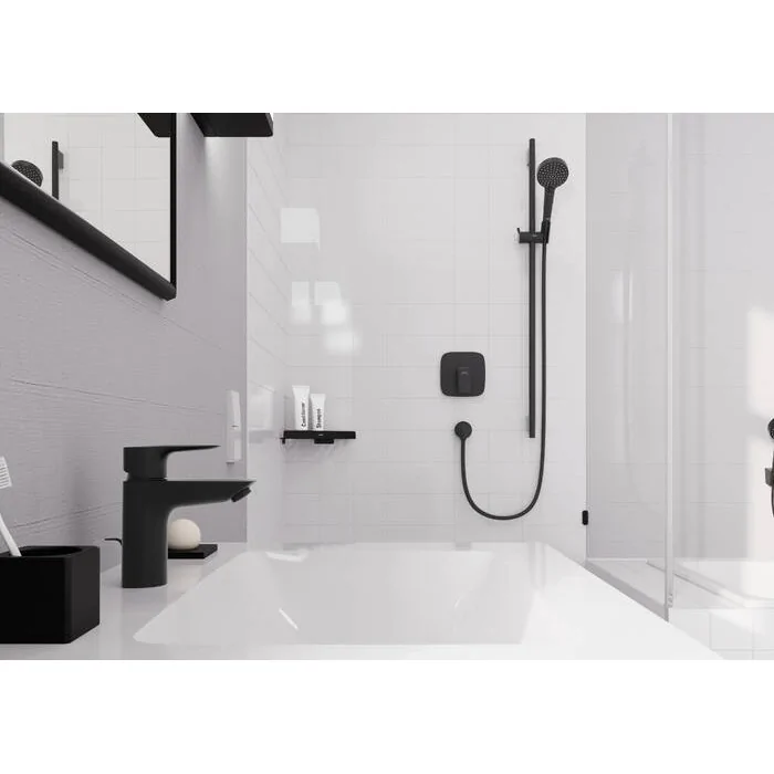 Hansgrohe Logis Jednouchwytowa bateria prysznicowa, podtynkowa do iBox universal czarny 71605670