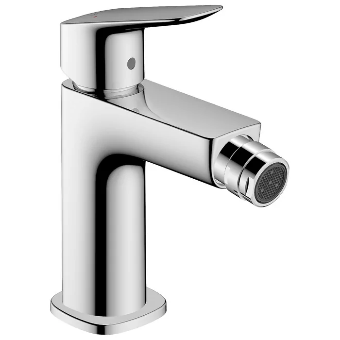 Hansgrohe Logis bateria bidetowa 110 Fine z kompletem odpływowym z cięgłem chrom 71201000