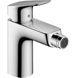 Hansgrohe Logis bateria bidetowa 100 z kompletem odpływowym z cięgłem chrom 71200000