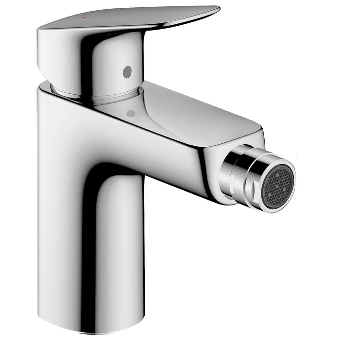 Hansgrohe Logis bateria bidetowa 100 z kompletem odpływowym z cięgłem chrom 71200000