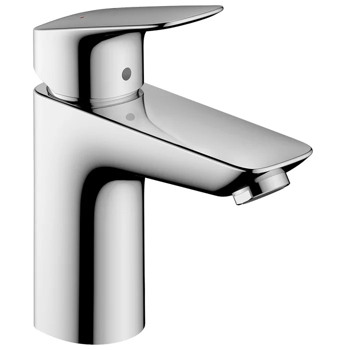 Hansgrohe Logis bateria umywalkowa 100 z metalowym kompletem odpływowym chrom 71171000