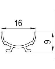 Ronal Solino drzwi prysznicowe 90 cm prawe chrom połysk/szkło przezroczyste SOLF1D0905007