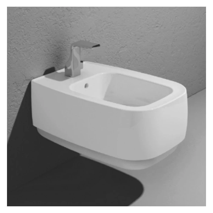 Flaminia FLAG bidet wiszący 54x38 FANGO/CARBONE