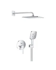 Grohe Essence zestaw prysznicowy brushed cool sunrise 24058GN1+26066GN0+27057GN0+27074GN0+28362GL1+26866GN0