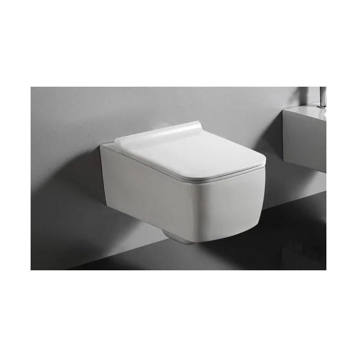 Miska WC wisząca rimless z deską Yucon BATHCO Miski WC