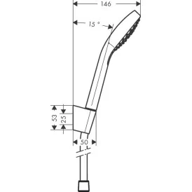 Zestaw prysznicowy Croma Select S HANSGROHE