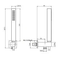 Zestaw słuch. Chrom FIMA F2438/2CR