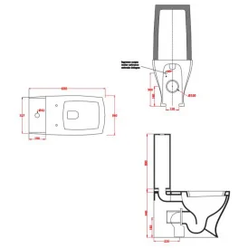 Kompakt WC Jazz ARTCERAM JZ05 Kompakty WC