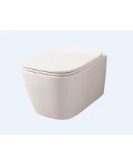 Bathco Cascais miska WC podwieszana z deską WC 4552