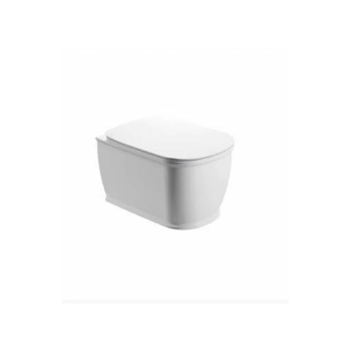 Miska wc wisząca z deską Rimless Lagos BATHCO Miski WC