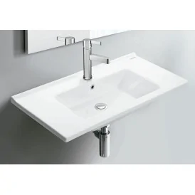 Bathco Riga 85 cm umywalka wisząca lub wpuszczana 4100 Umywalki do łazienek