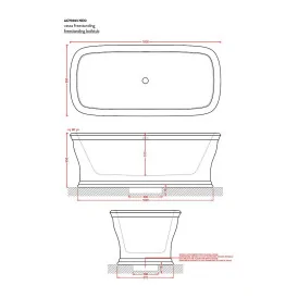 Wanna Neo 180x85 ARTCERAM Wanny wolnostojące