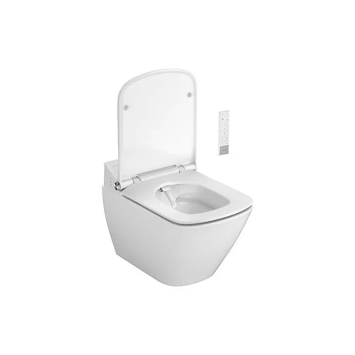 Meissen Keramik GENERA Comfort Square toaleta myjąca biała S701-512